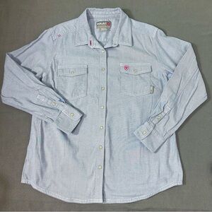 Ariat FR Snap Work Shirt Long Sleeve Women’s 2XL XXL 10027854